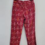 Lila Red Lightweight Tribal Print Pants S Photo 1