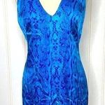 French Connection  Silk Snake Print Halter Dress 436 Photo 0