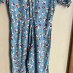 Faithfull the Brand  Mallory Floral Blue Jumpsuit Photo 10