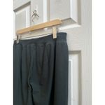 Eileen Fisher Green Viscose Blend Machine Washable Stretch Crepe Pant Medium USA Photo 5