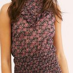 Free People  I'm Your Favorite Smocked Mini Dress size S Photo 2