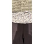 Lululemon Cropped Gray Leggings Slit Flair Size 6‎ Photo 1