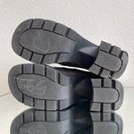 Lower East Side Vintage Y2K Brown Faux Leather Chunky Platform Heeled Ankle Boot Photo 11