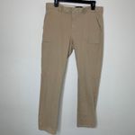 Banana Republic Khaki Utility Pants Sz 8 Stretch Cotton Twill Photo 1