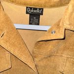 Rafaella  Brown Button Close Corduroy Feel Jacket Size 16 Photo 3