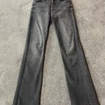 Mother‎ The Pixie Dazzler Ankle Fray Night Shade Jeans ( 23 ) Black Photo 0