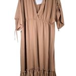 Shoe Dazzle Deep V Maxi Dress Size 2Xl NW Detailed Tag. Photo 0