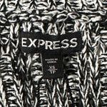 EXPRESS  Thick Knitted Short Sleeve Open Sweater Photo 4
