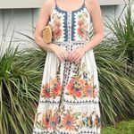 Farm Rio Delicate Garden Midi Dress Photo 2