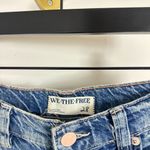 Free People  We the Free Tinsley High Waist Baggy Jeans in Wash Steel Blue US 28 Photo 5