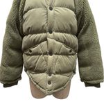 Pilcro Swing Puffer Sherpa Jacket Size Small Photo 7
