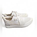 UGG  Women's Knit and Mesh Sneakers White Lace-Up Size 7.5 Photo 6