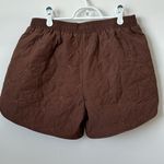 Umgee  Brown Quilted Bow Vest and Shorts Set Size: L Photo 5