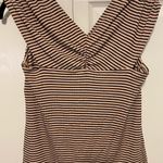 Ella Moss  pink and black striped top in medium Photo 3