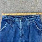 VTG 80s Rockies Bareback High Rise Pleated V Yoke ribcage cowgirl western jeans Blue Size 31 Photo 4