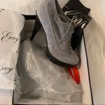 Envy NWT  Mary Heeled Suede Booties Photo 1