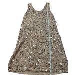 GOLD HAWK BALLET SEQUIN VINTAGE DRESS XS p Photo 2