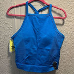 All In Motion  Blue Rib Seamless Cropped Tank Top Woman’s Size XXL NEW Photo 0