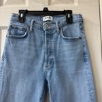 AGOLDE Los Angeles Denim Jeans Womens Size 25 Light Wash High Rise Button Fly Photo 1