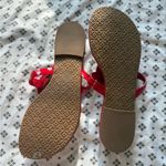 Tory Burch | Miller Rainbow Red Sandals - 10 Photo 1