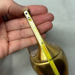 Gucci Coline Mary Jane Studded T-Strap Pointed Toe Pump Heels Designer Gold 35.5 Photo 10