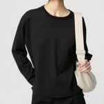 Uniqlo U Crew Neck Sweater NWT Black Small Photo 0