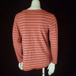 Old Navy  Everywear Pink & Red Striped Long Sleeve Tee (M) Photo 4