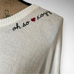 Abercrombie & Fitch Soft AF Women's Off White Super Soft Sweater Medium | EUC Photo 3
