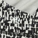 Lululemon Energy Bra Medium Support B-D Cup Urban Block Ice Grey Black Size 6 Photo 3