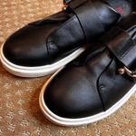Blondo  Pyper Black Open Back Mule Leather Gym Shoes Sneakers Buckle Waterproof S Photo 3
