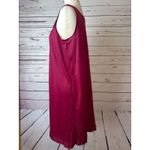 Vanity Fair Nightgown gown Medium Satin 30-107 Nylon Floral Embroidered Vintage Photo 6