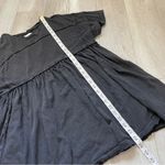 BDG Juni Babydoll Mini Dress Black (XSmall) oversized boho soft comfy Photo 7