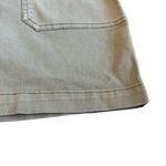 Faherty  Green Utility Skirt Mini Length Denim Organic Cotton Casual Size Medium Photo 4