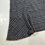 Theory EUC Houndstooth Plaid Nikay Dress Black White Short Sleeve Zipper 2 Photo 5