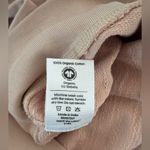 Mate the Label  Organic Lightweight Terry Raglan Sweatshirt in Rose, size medium Photo 9