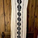 Xhilaration Black and White Boho Dress Photo 0