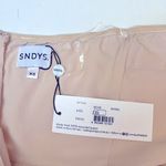 NWT SNDYS Nina Linen Jumpsuit in Natural, size XS Tan Photo 6