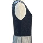 Free People Vintage Y2K Witchy Sheer Mesh Lace Velvet Dress Small WhimsiGoth Photo 5