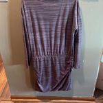 Athleta  size small purple, long‎ sleeve dress Photo 4