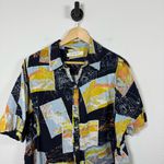 Free People  Women’s Love Letters Button Down Oversized Shirt Multicolor M Photo 5