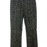 Porto San Francisco Pants in Scarab Herringbone Sz. 2 (US M) Green Size M Photo 0