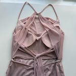 Azazie  Blush Pink Maxi Dress Photo 9