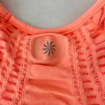 Athleta Orange Jet Stripe Fastest Track Tee Photo 4