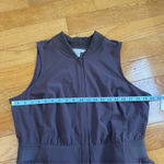 Athleta BROOKLYN UTILITY BAGGY JUMPSUIT Relax fit Color Shale Dusty Purple 14P Photo 10