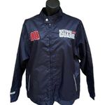 Nascar National Guard Dale Jr 88 Navy Full Zip Windbreaker Jacket Women’s S/M Blue Size M Photo 0