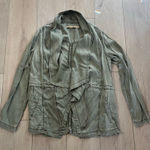 Max jeans  Women's Green Waterfall Jacket Size Medium Photo 0