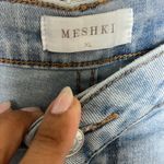 Meshki  Straight Lightwash Jeans Photo 5