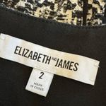 Elizabeth and James  Elina Jacquard Cut Out Mini Dress Black Size 2 Photo 7