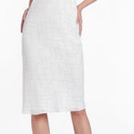 Amanda Uprichard  Cecelia Midi Dress in White Odyssey Lace Size XL Photo 0