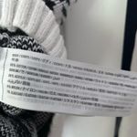 Hollister Black and White Houndstooth Sweater Vest cotton blend women size XS Photo 4